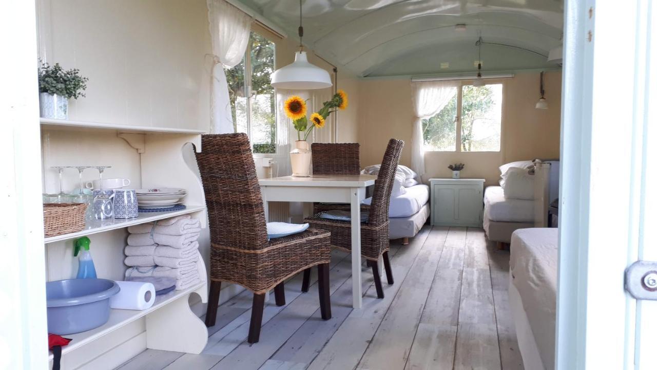 Pipowagen Overnachting Het Houten Huis Zaltbommel Luaran gambar